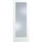 Trimlite 24" x 84" Primed 1-Lite Interior French Slab Door with Clear Tempered Glass 2070pri1501CLET - alternate 1